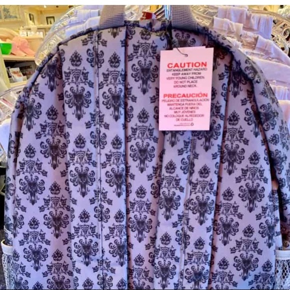 Disney Haunted Mansion Wallpaper Backpack - Picture 8 of 12